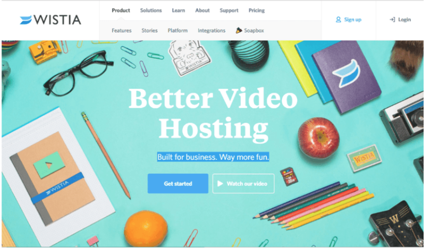 Maximalist website example